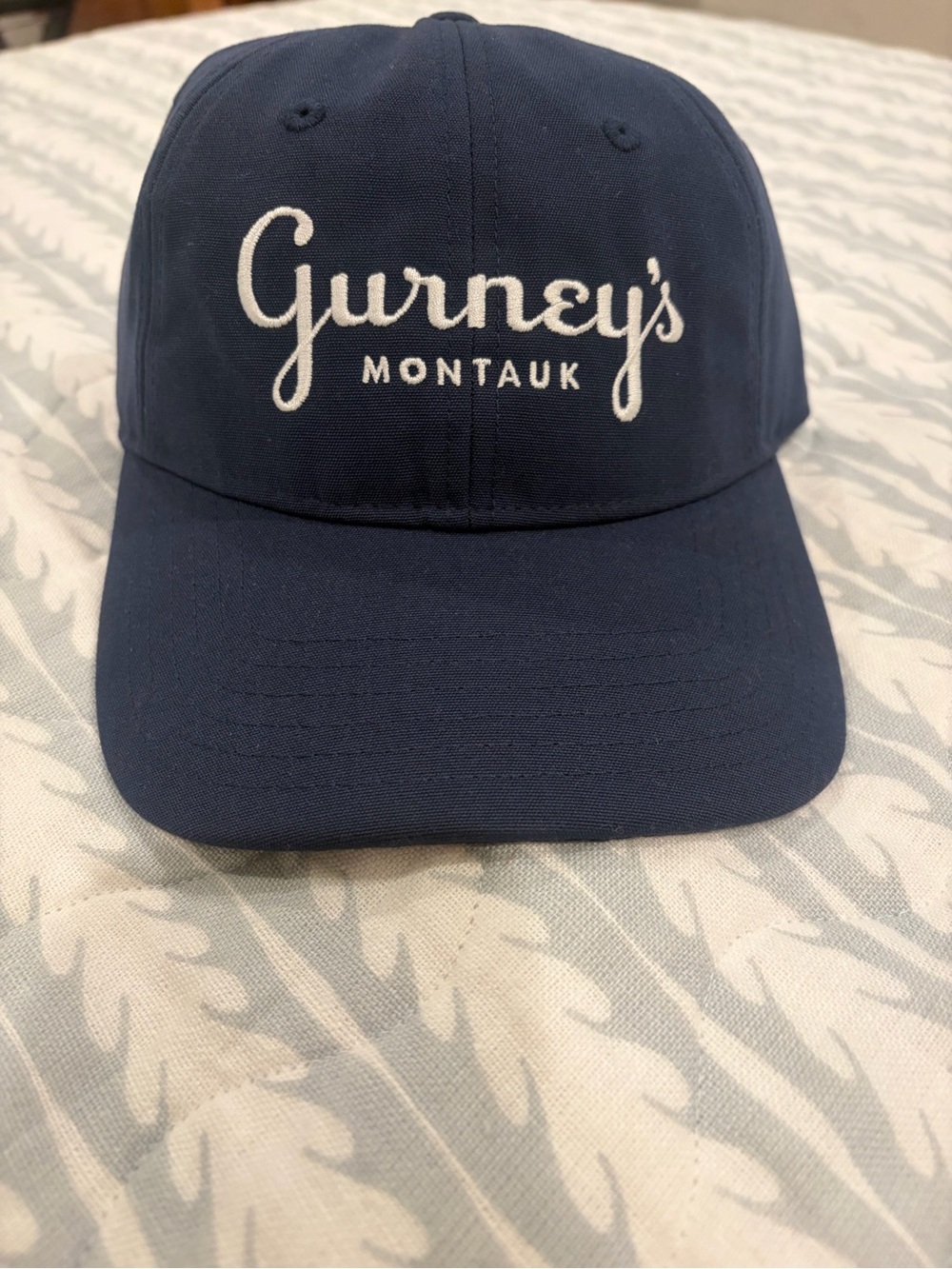 Sportiqe x Gurney’s Montauk Resort Navy Blue Logo Hat